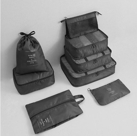 Travel Storage Set with Packing Organizers Atlas Voyage