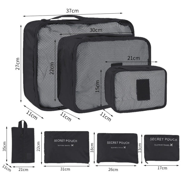 Atlas Suitcase Organizer Bags